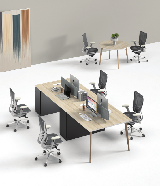 高效与舒适的办公体验-屏风办公桌
